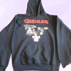 Gremlins gremlins hoodie sweatshirt movie vintage in black and red size small.